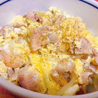 ほんのり山椒香る! 親子丼ぶり